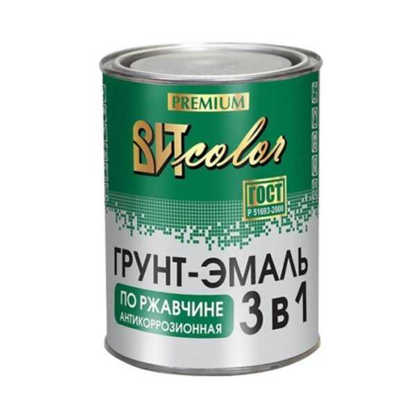 Грунт-эмаль ВИТcolor 3 в 1 по ржавчине желтая 1,8кг