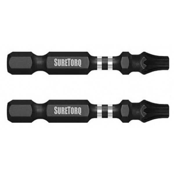 Биты SureTorq 0142-0230RU, сталь S2, ударные, T30 х 50 мм, 2 шт.